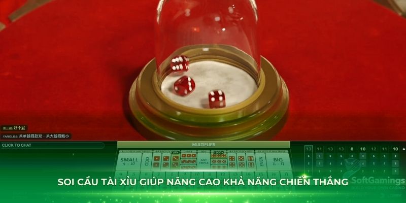 Soi cầu tài xỉu giúp nâng cao khả năng chiến thắng