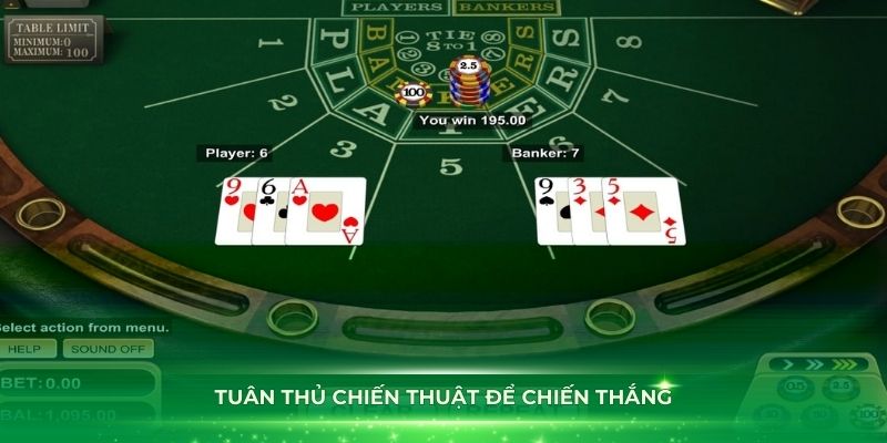 Tuân thủ chiến thuật là bí quyết để giành chiến thắng